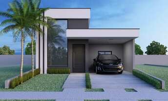 Imagem 2: Linda casa em construção com piscina a venda no condomínio Gran reserva! - Indaiatuba/SP