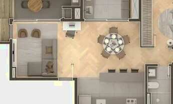 Imagem 6: COBERTURA com 2 dormitórios à venda por R$ 1.123.159,42 no bairro Água Verde - CURITIBA