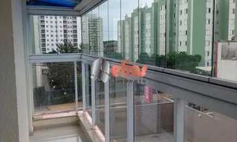 Imagem 2: Excelente apartamento 1 dormitório-varanda gourmet semi mobiliado