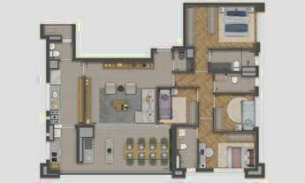 Imagem 3: 127m² c/ 4 quartos região nobre da Aclimação com o menor valor de M² - São Paulo - SP