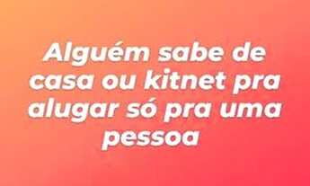 Imagem: Casa ou kitnet pra alugar