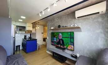 Imagem 5: Lindíssimo apartamento, totalmente mobiliado e equipado, com venda porteira fechada em áre