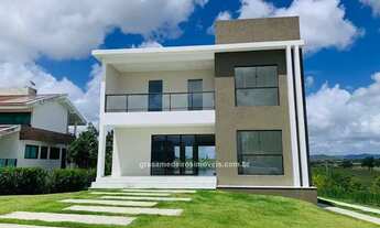 Imagem 2: Casa nova com 5 suítes, piscina e espaço gourmet Ref.GM-0123