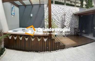 Imagem 3: Casa em Condomínio Fechado para Locação Bairro Demarchi - suíte master com closet - suíte