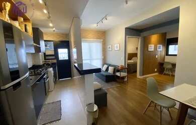 Imagem 2: Apartamento com 1 dormitório para alugar, 48 m² por R$ 3.754/mês - Le Monde Campolim - Sor