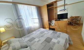 Imagem 7: Apto no Paulista Classic com 1 dorm e 1 vaga de garagem nos Jardins, disponível para locaç