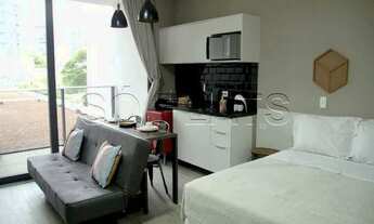 Imagem: Flat de alto padrão com 1 dorm próximo