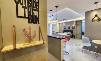 Imagem 3: Apartamento com 1 dormitório para alugar, 52 m² por R$ 3.191,28/mês - Jardim América - Sor