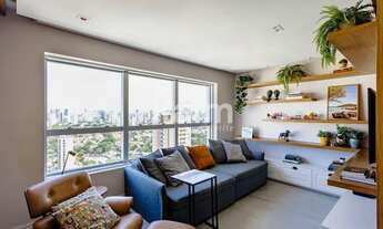 Imagem 3: Apartamento de Alto Padrão Mobiliado para venda e locação, 1 Suíte , 75m² 1 vaga - Vila O