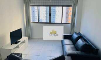 Imagem 2: Apartamento com 2 dormitórios para alugar, 65 m² por R$ 3.400,00/mês - Boa Viagem - Recife