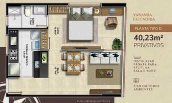 Imagem 4: GRAÇA PRIME 1/4 SUÍTE VARANDA NASCENTE NOVO PRONTO NO MELHOR DO BAIRRO DA GRAÇA