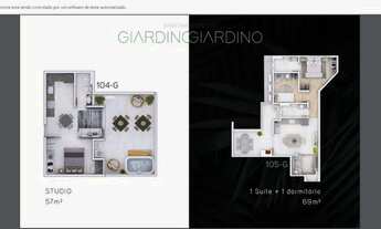 Imagem 3: Apartamento Giardino 68 metros quadrados com 2 quartos em Saguaçu