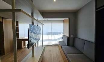 Imagem 2: Studio novo semi mobiliado no 20º andar próximo ao Sesc Pompéia com ar condicionado e vist