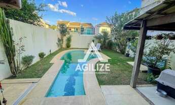 Imagem 3: Agilize Consultoria Imobiliária tem Excelente casa com 3 suítes e piscina no Jardim Guanab