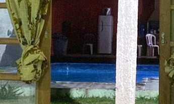 Imagem 3: Chácara com 800 m² / Piscina / Área Gourmet / Casa Ótima!! / Aceita parcelamento com o pr