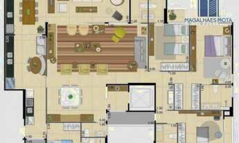 Imagem 6: Apartamento com 3 dormitórios à venda, 188 m² por R$ 1.800.000,00 - Guararapes - Fortaleza