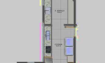 Imagem 3: Apartamento para venda com 121 metros quadrados com 3 quartos