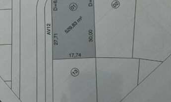 Imagem 2: Terreno no Alphavile Sergipe com 529,83 m2, Esquina N/Leste