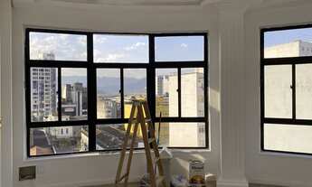 Imagem 2: Escritório com 4 salas, 1 vaga e 3 ar-condicionados split - todo lindo - Centro - Santos