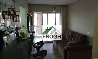 Imagem 2: Apartamento com 3 dormitórios à venda, 67 m² por R$ 593.000 - Vila Homero Thon - Santo And