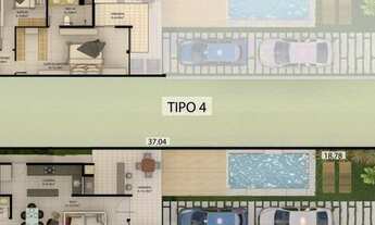 Imagem 4: Espetacular Duplex No Melhor Do Eusébio, 4 Suítes, Lavabo, Porcelanato, Quintal Com Deck