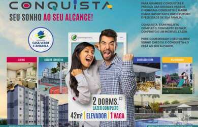 Imagem 2: Lançamento com elevador e piscina com entrada a partir de 100 reais