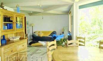 Imagem 6: Ubatuba, Praia do Felix - Pé na areia, sobrado com 200m2, estilo rustico, 04 Suítes