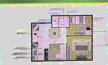 Imagem 4: Apartamento para venda possui 45 metros quadrados com 2 quartos em Mondubim - Fortaleza
