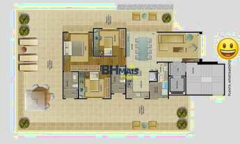 Imagem 3: Apartamento c/ ?rea Privativa - Gutierrez/BH 03 Qts, 03 Banheiros, 01 su?te, 03 Vagas; Inv