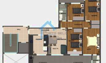 Imagem 7: Apartamento 2 Quartos para Venda em Contagem, Inconfidentes, 2 dormitórios, 1 suíte, 2 ban