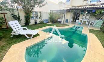 Imagem 5: Agilize Consultoria Imobiliária tem Excelente casa com 3 suítes e piscina no Jardim Guanab