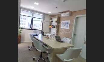 Imagem 2: Sala Comercial Mobiliada + box garagem Carlos Gomes Porto Alegre,35m² - FI1435