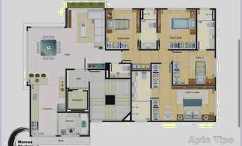 Imagem 7: Área privativa 4 quartos 3 vagas Jaragua