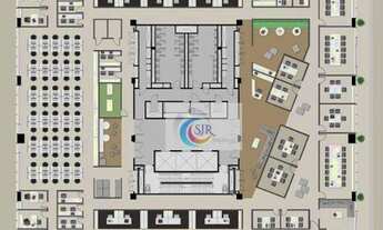 Imagem 5: Conjunto Comercial de 516m² úteis com 14 vagas em Edifício Triple A!!