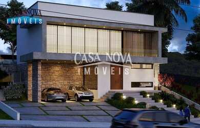 Imagem 2: Casa com 4 dormitórios à venda, 362 m² por R$ 4.200.000,00 - Condomínio Campo de Toscana