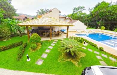 Imagem 7: CASA DE ALTO PADRÃO COM 825M² DE ÁREA CONSTRUÍDA, COM PISCINA COM CASCATA, COM 5 DORMITÓRI