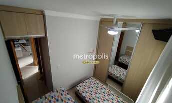 Imagem 5: Cobertura com 2 dormitórios para alugar, 94 m² por R$ 2.910,00/mês - Campestre - Santo And