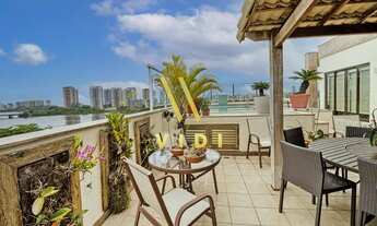 Imagem 2: LAC PREMIER - Cobertura com Vista livre para Lagoa, Mar, Reserva e Pedra da Gávea