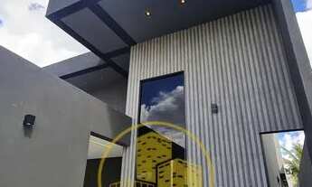 Imagem 2: CASA NOVA 4 SUÍTES PISCINA CHURRASQUEIRA LOTE 450m2 NASCENTE CONDOMÍNIO RUA 05 VICENTE PIR