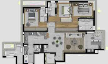 Imagem 2: COBERTURA com 4 dormitórios à venda por R$ 5.933.538,85 no bairro Bigorrilho - CURITIBA