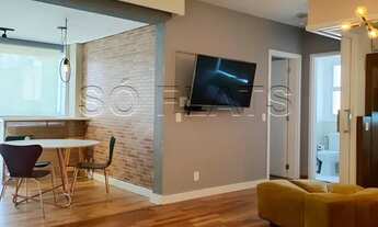 Imagem 2: Flat no Estanconfor Villa Paulista disponível para locação com 52m², 2 dormitórios e 2 vag