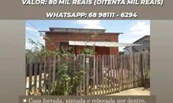 Imagem: Casa em alvenaria no Floresta Sul