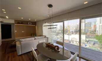 Imagem 6: Apartamento mobiliado à venda de 90 metros quadrado na Vila Olímpia com 1 suíte e 2 vagas