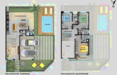 Imagem 6: LANÇAMENTO! Sobrado com 3 suítes a apenas 300 metros da praia! 149 m² por R$ 910.000 - Rai