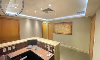 Imagem 4: Sala comercial mobiliada e decorada no Hangar Business Park OPORTUNIDADE!