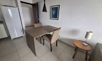 Imagem 2: Aluguel Belo Apto 1 Qto 33m² Mobiliado e Projetado ao Lado do Riomar