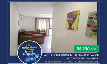 Imagem: Apartamento de 1 dormitório, garagem, Churrasq