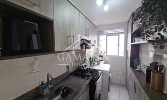 Imagem 2: Apartamento de 43m, 2 dormitórios, armários planejados na cozinha, vaga de garagem