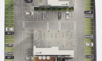 Imagem 3: Apartamento para venda possui 54 metros quadrados com 2 quartos