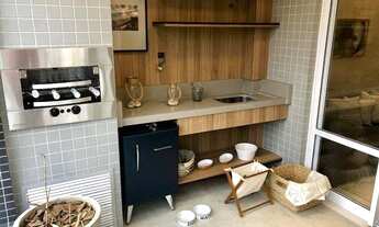 Imagem 1: Apartamento para venda possui 52 metros quadrados com 1 quarto em Boqueirão - Praia Grande